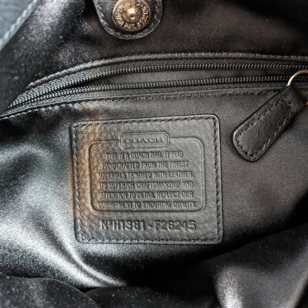 Coach Signature Metallic Campbell Jacquard Buckle Purse - Picture 3 of 17